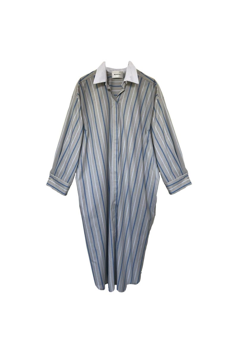 Mia Oversized Shirt Dress, Alternate, color, Multi stripe