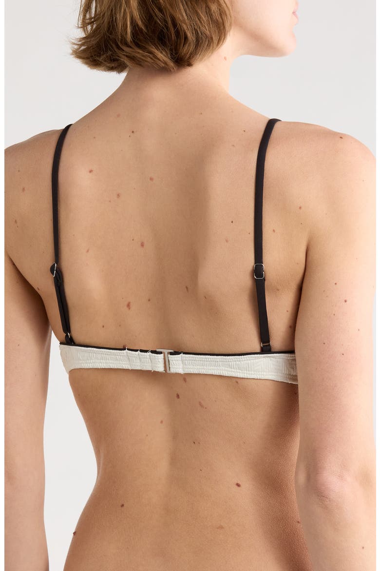 V Baby Scoop Bikini Top, Alternate, color, STAR WHITE
