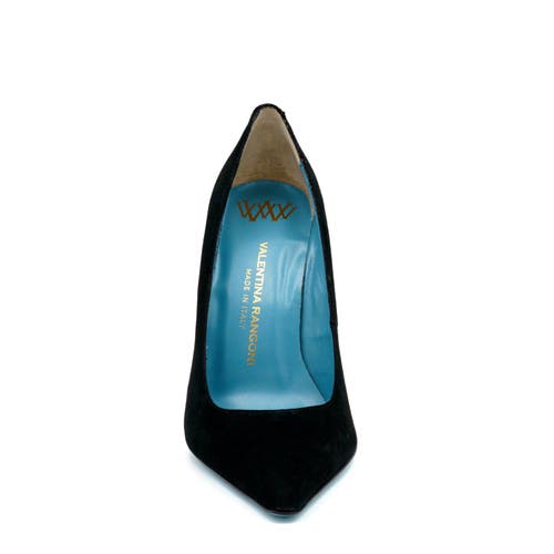 Valentina Rangoni Romana Stiletto Heel Pump In Black