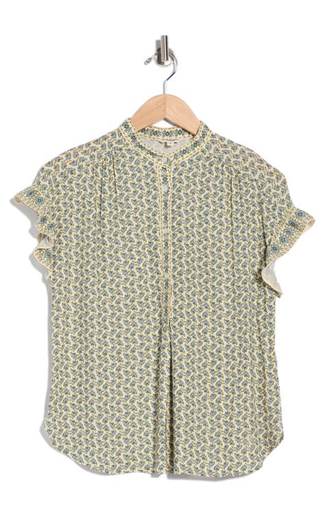 Flutter Sleeve Top