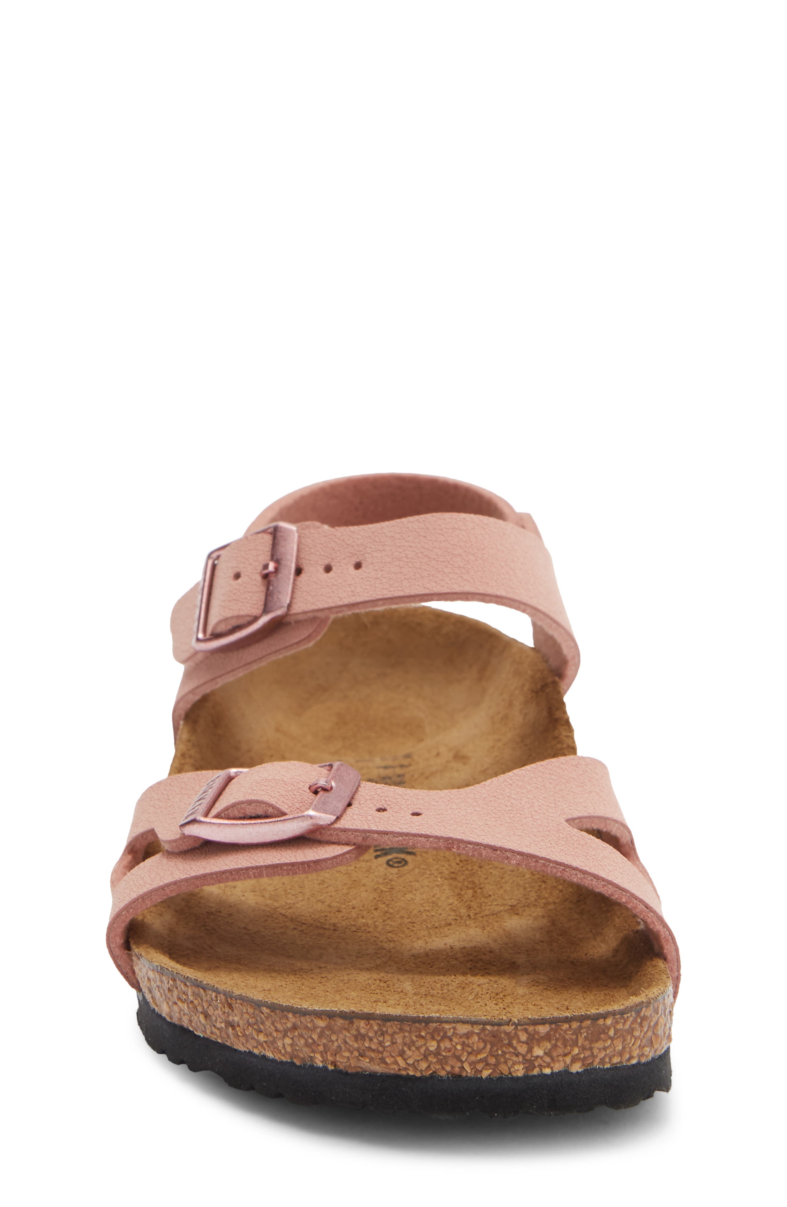 Birkenstock Kids' Rio Sandal, Alternate, color, Pink Clay