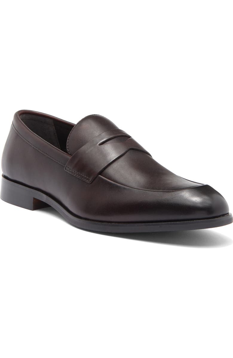 VITTORIO RUSSO Roger Penny Loafer, Main, color, Black