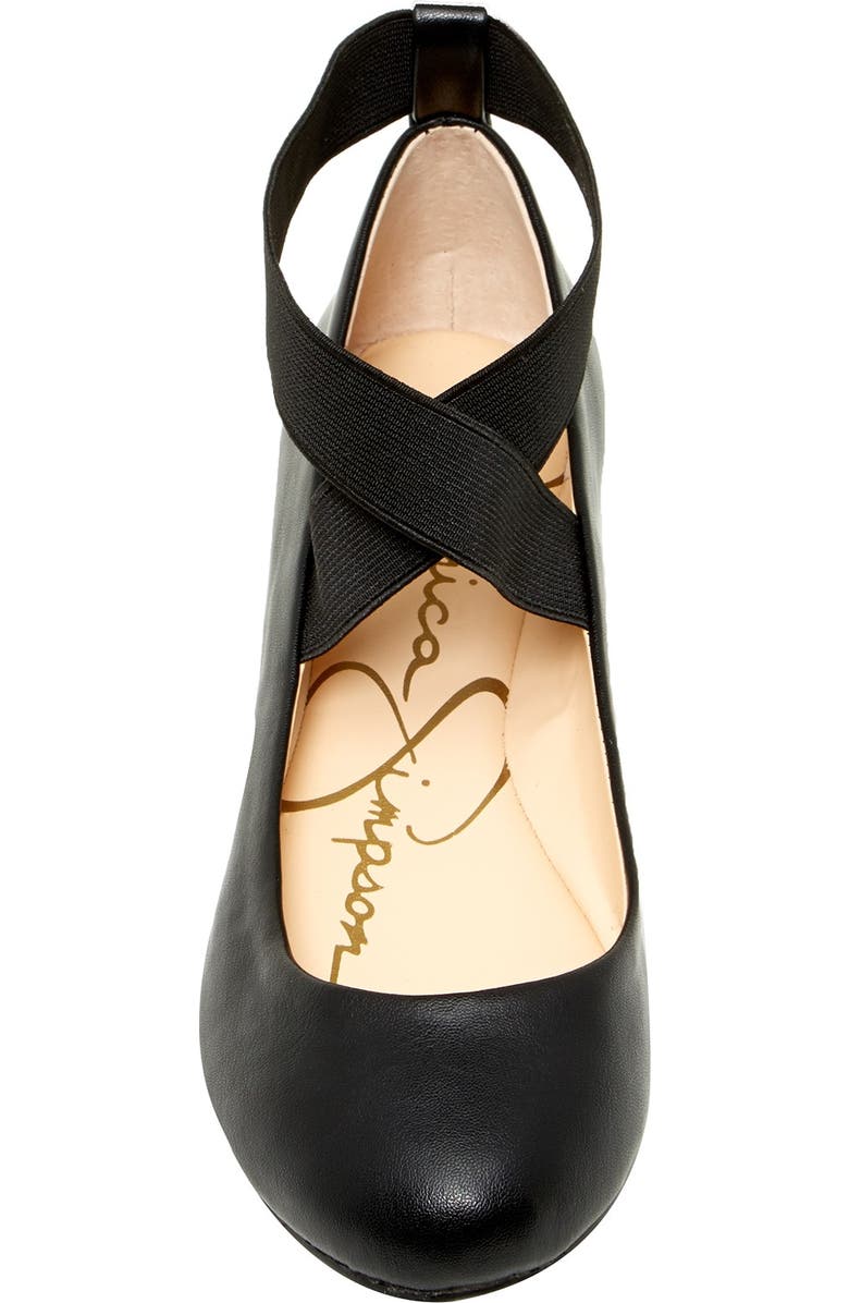 Jessica Simpson Mandayss Ankle Strap Ballet Flat, Alternate, color,