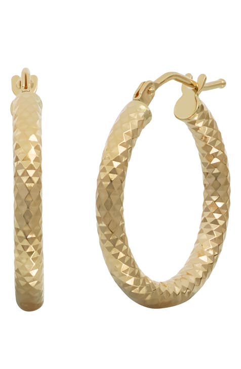 14K Gold Hoop Earrings (Nordstrom Exclusive)