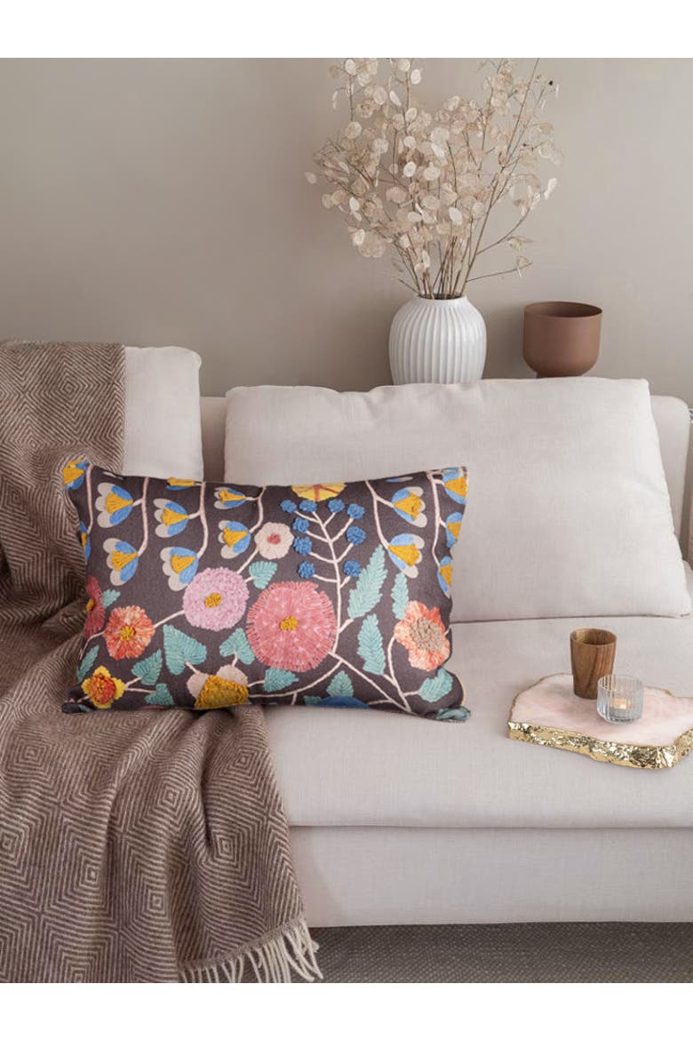 Luxor Throw Pillow Cover, Alternate, color, Multicolored