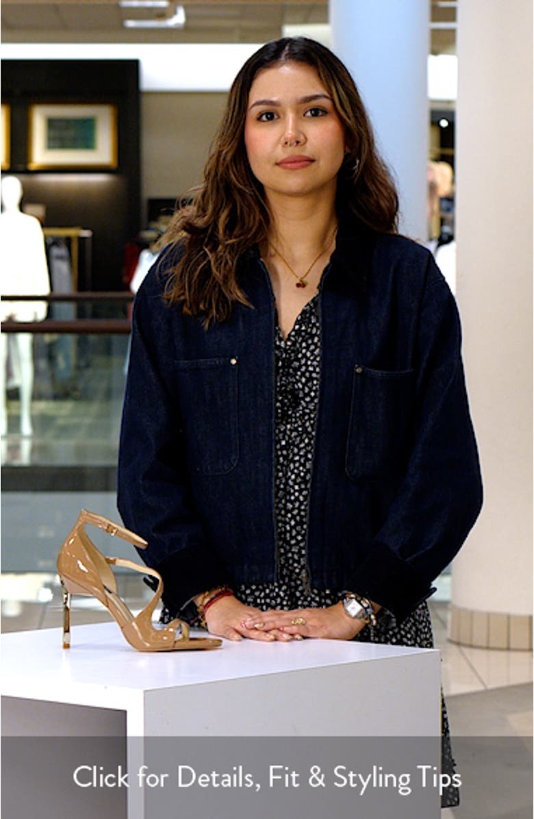 Shimmy Ankle Strap Sandal, sales video thumbnail