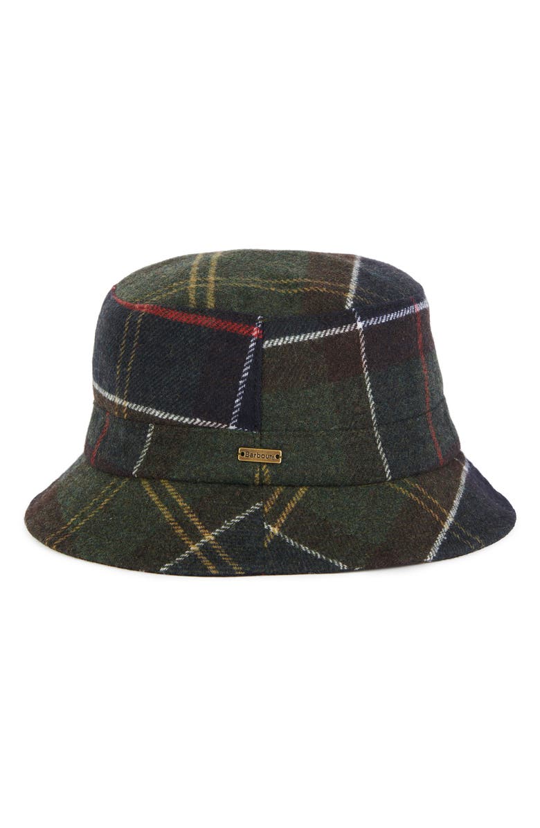 Barbour Heidi Tartan Bucket Hat, Alternate, color, Classic Multi