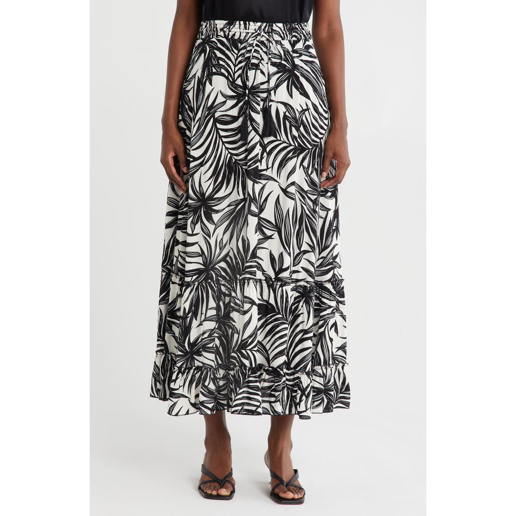 T Tahari Print Skirt
