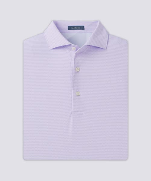 Turtleson Lennon Performance Polo In Pink