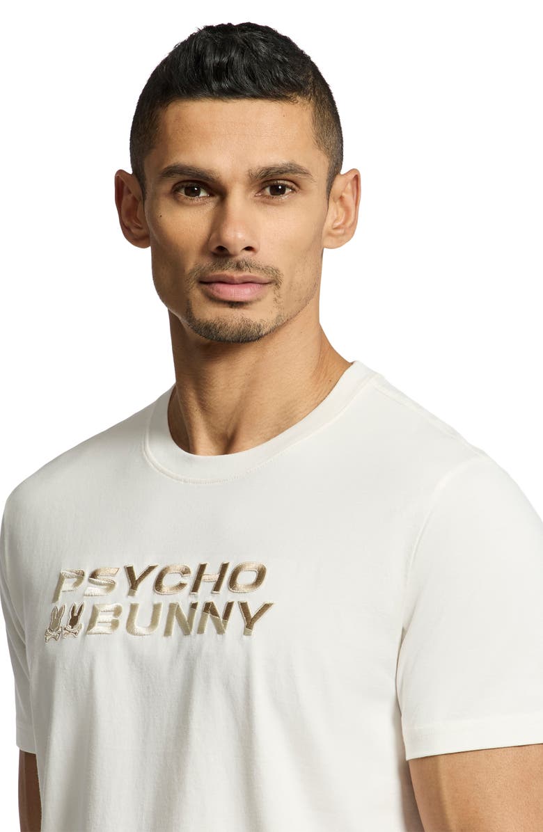 Psycho Bunny Berni Embroidered Logo Pima Cotton T-Shirt, Alternate, color,