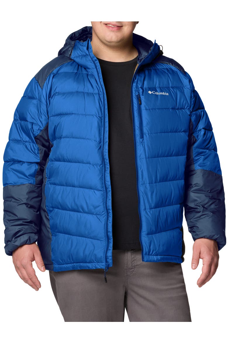 Big & Tall Labyrinth Loop II Hooded Jacket, Main, color, MOUNTAIN BLUE