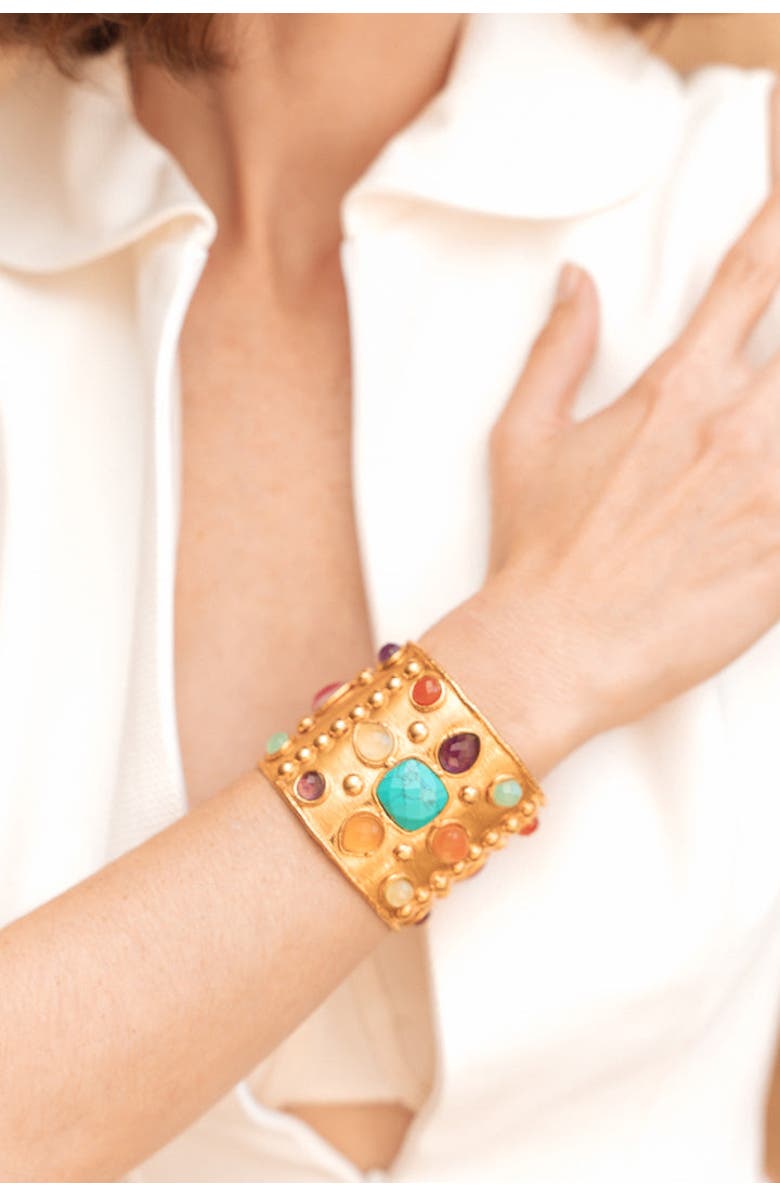 SYLVIA TOLEDANO Berber Cuff, Alternate, color, Multi