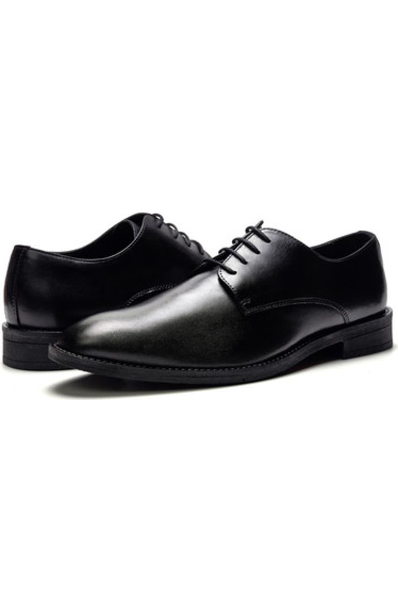 A. Veer Rowan Derby, Alternate, color, Black Leather
