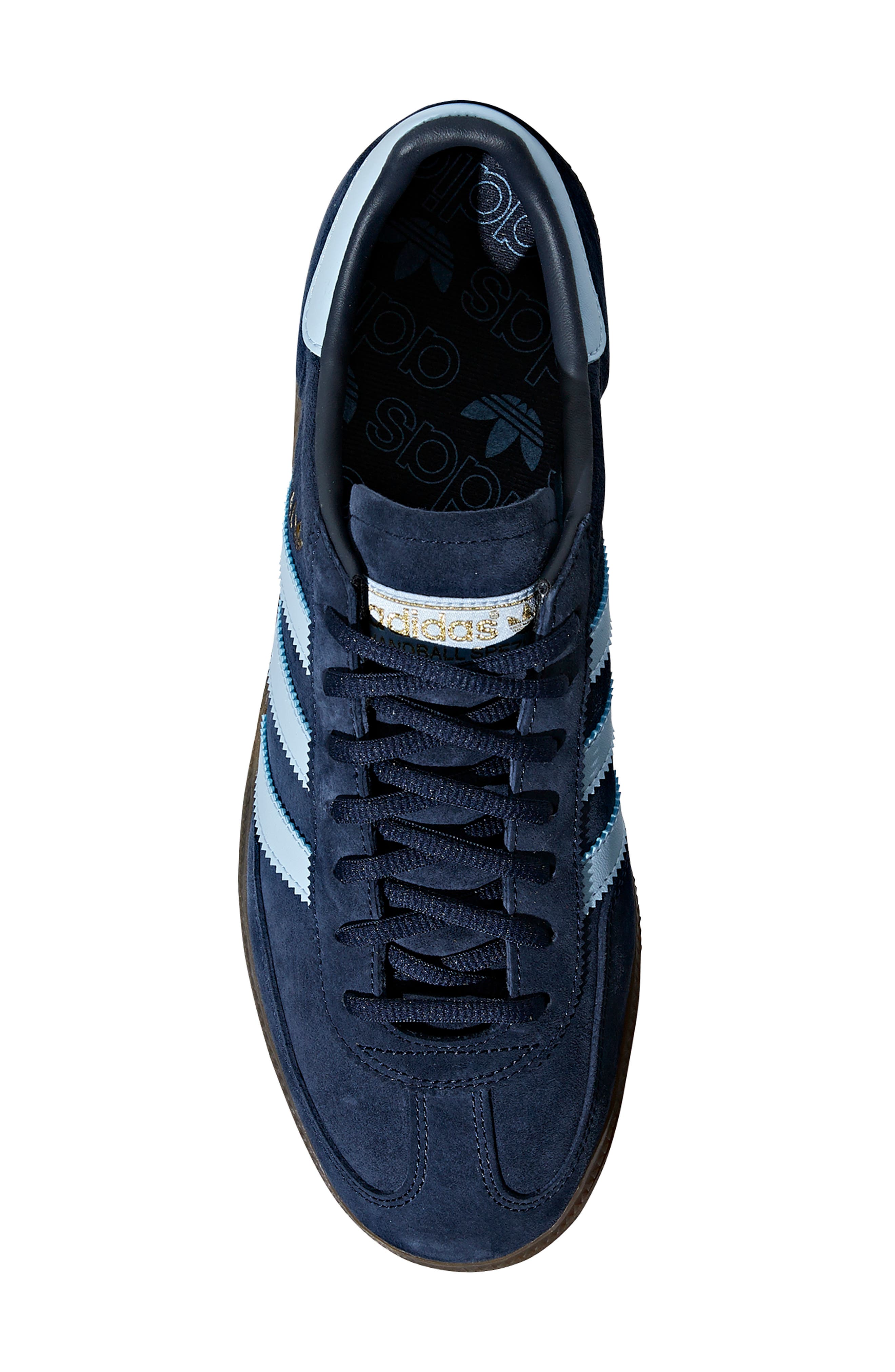 Gender Inclusive Handball Spezial Sneaker, Alternate, color, COLLEGIATE NAVY/CLEAR SKY/GUM5