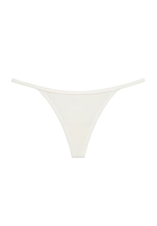 Cuup The String Thong In White