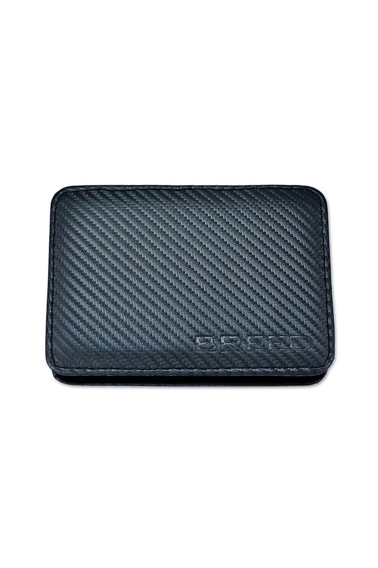 Turbo 4 Piece Surgical Steel Groom Kit - Carbon Fiber Pattern Case, Alternate, color, Black