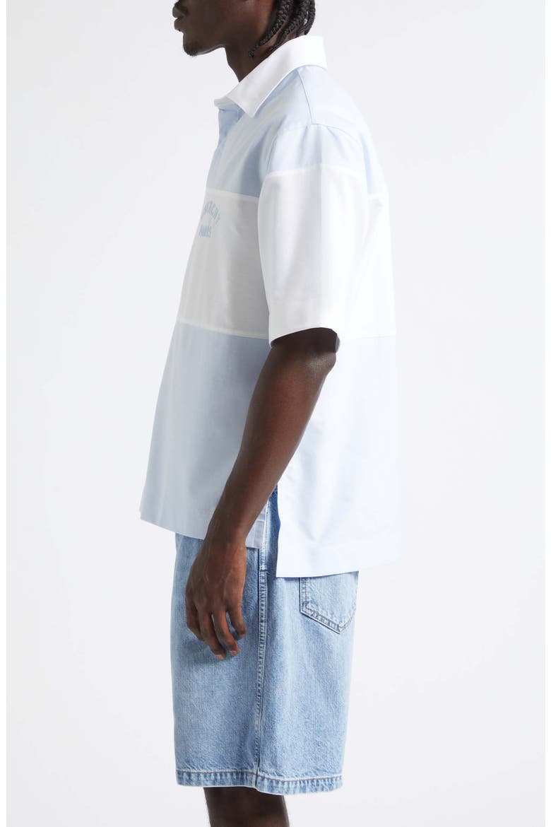 Relaxed Fit Oxford Cloth Polo Shirt, Alternate, color, WHITE