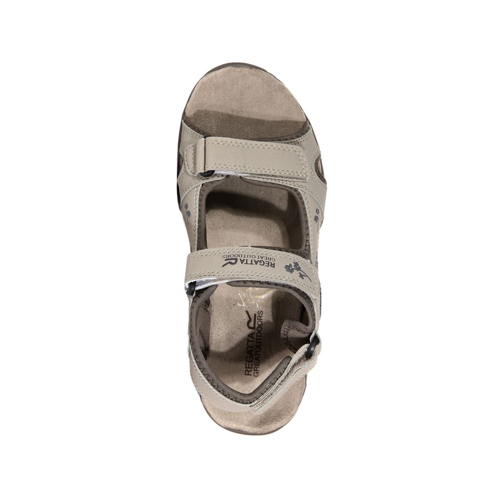 Haris Sandals, Alternate, color, Parchment and Treetop