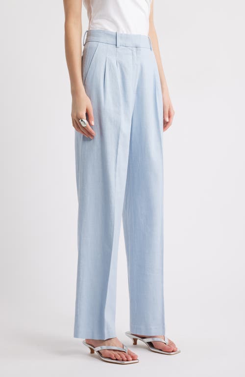 OPEN EDIT OPEN EDIT EVERYDAY LINEN BLEND PANTS
