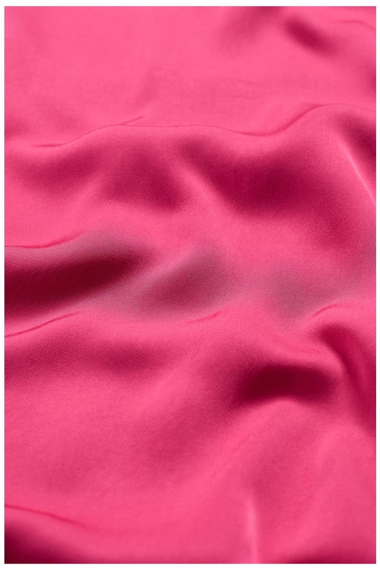 Evenglow Dolman Sleeve Satin Dress, Alternate, color, TULIP