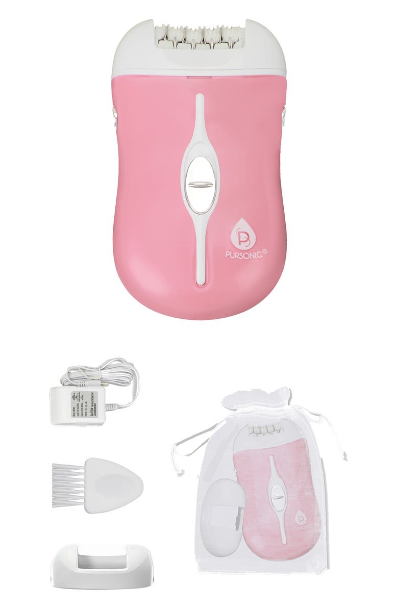 PURSONIC Rechargeable Epilator, Alternate, color, Pink