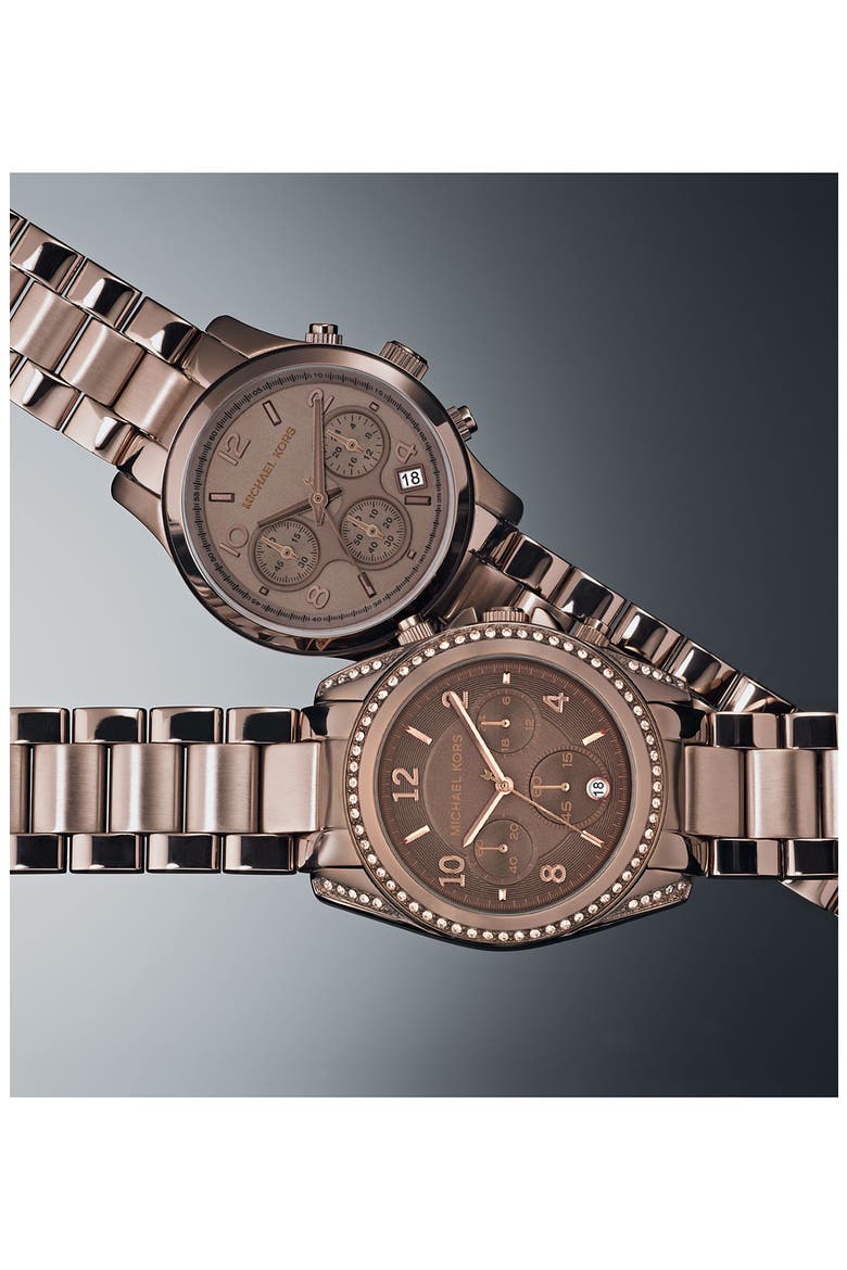 'Blair' Chronograph Watch, 39mm, Alternate, color, ESPRESSO
