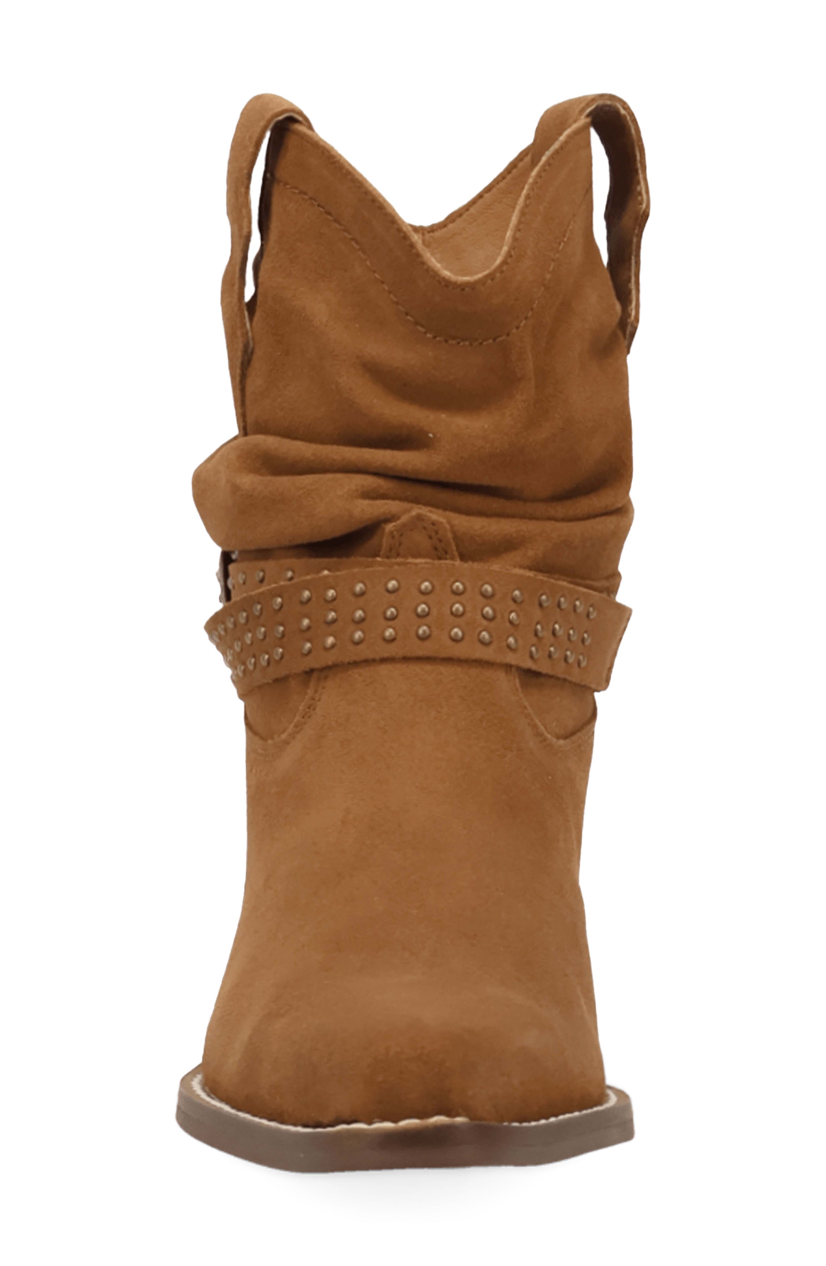 Dingo Scrunchy Leather Bootie (Women) | Nordstrom