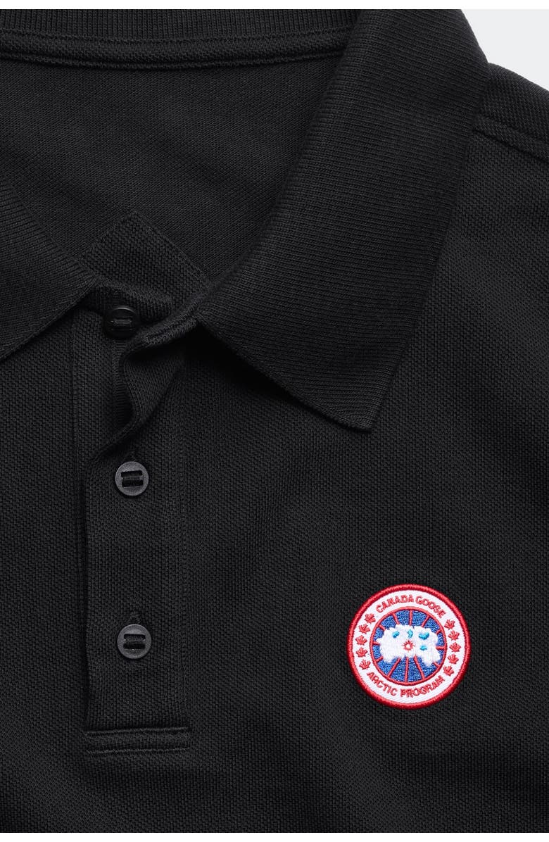 Canada Goose Beckley Polo, Alternate, color, Black