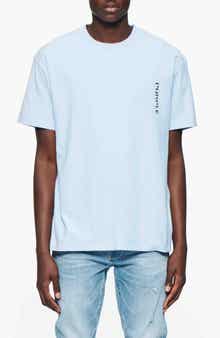 PURPLE BRAND Logo Cotton Graphic T-Shirt