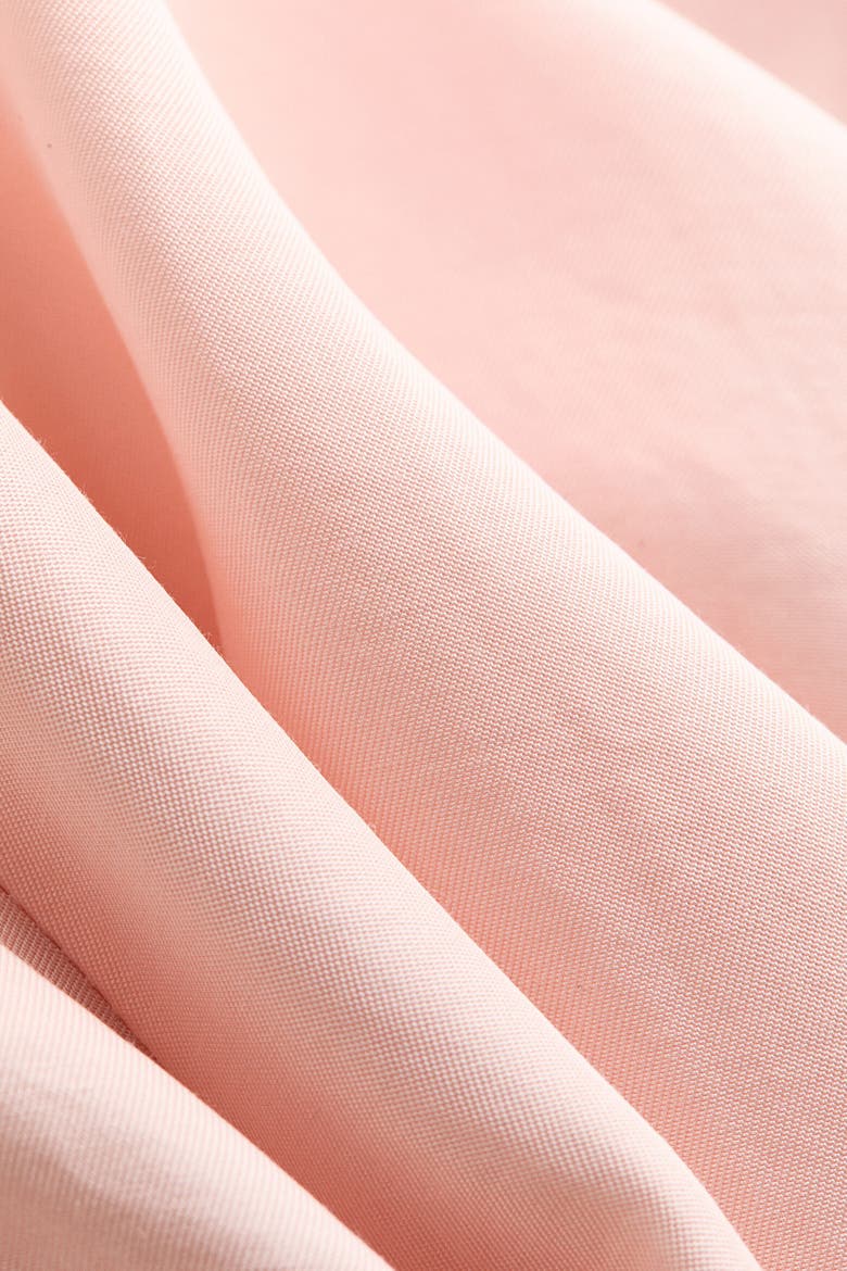 Mama Asymmetric Satin Skirt, Alternate, color, Powder pink