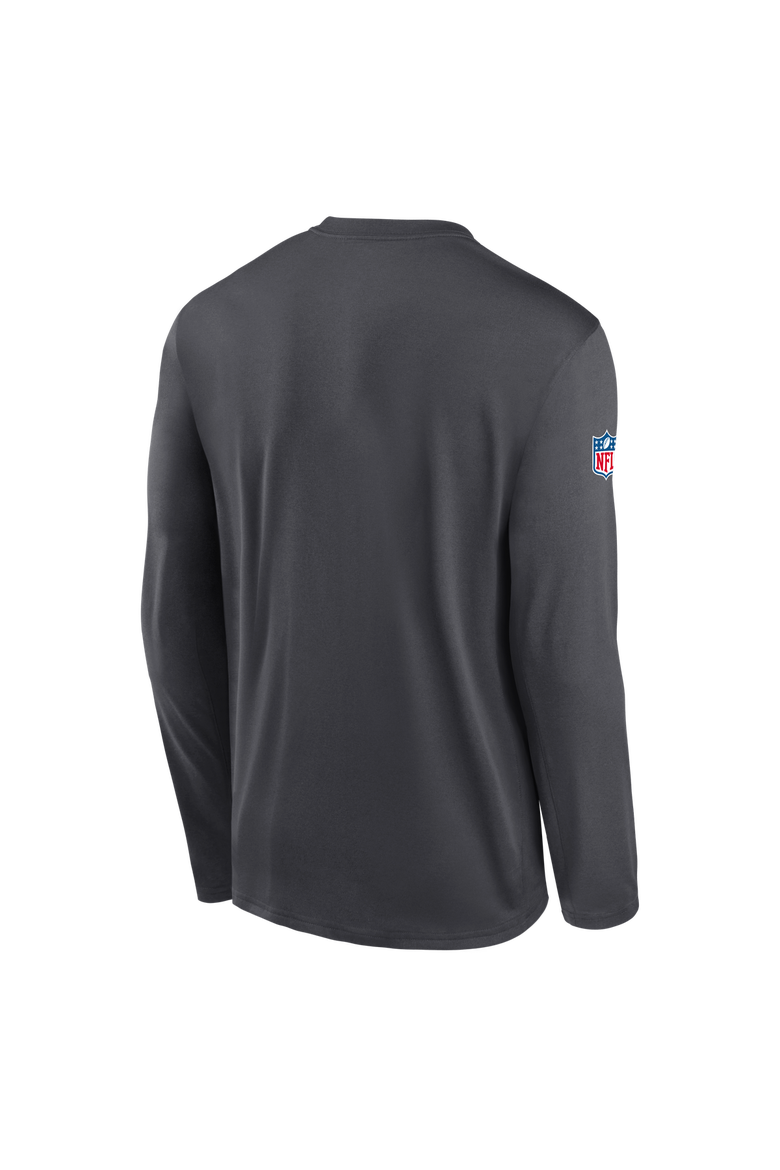 Men's Nike  Anthracite Indianapolis Colts 2026 Rivalries Collection Sideline Legend Long Sleeve T-Shirt, Alternate, color, Anthracite