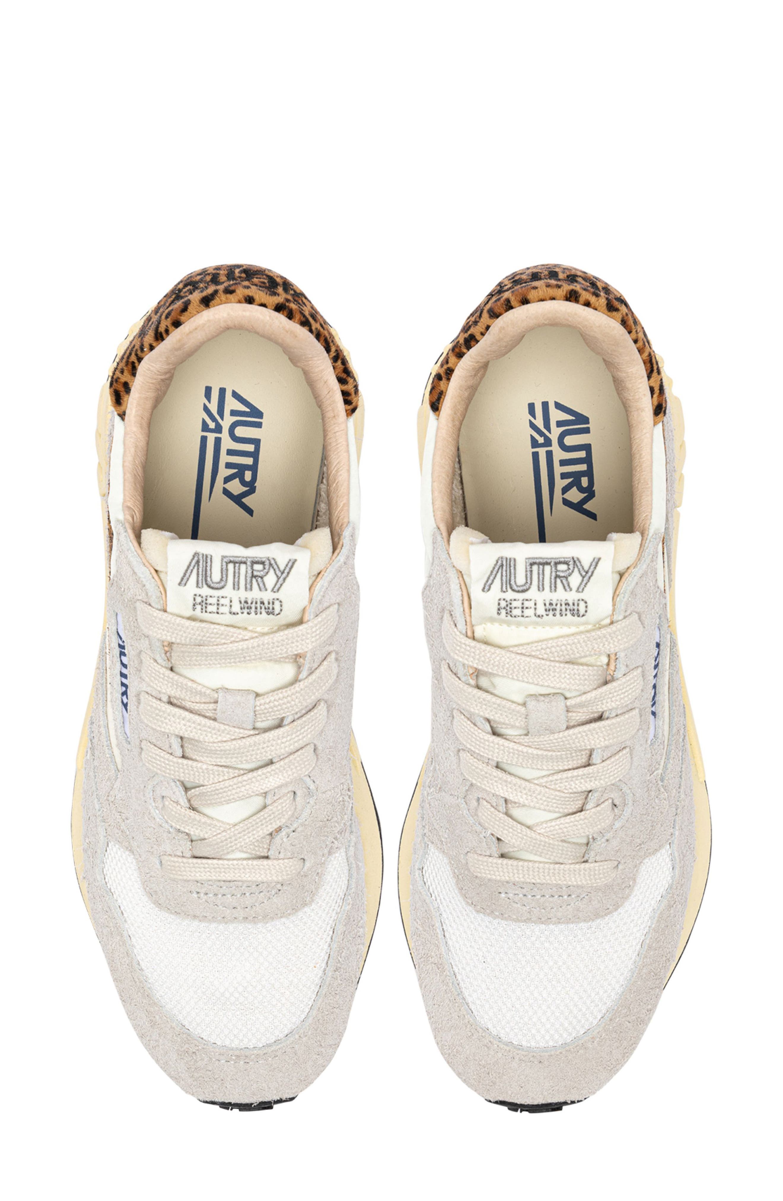 AUTRY Reelwind Low Sneaker, Alternate, color, Pony White
