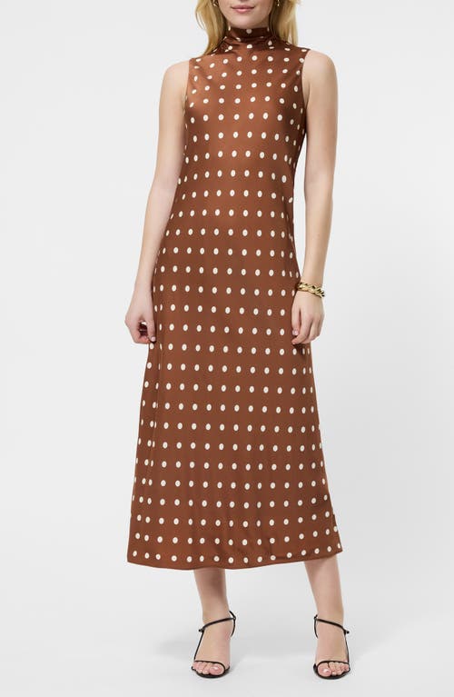 French Connection Ennis Sleeveless Satin Midi Dress
