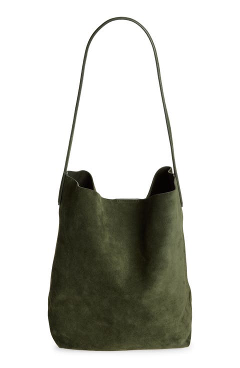 Everyday Cabas Suede Hobo Bag