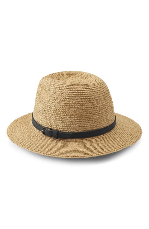 Billie Raffia Fedora