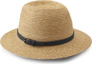 Helen Kaminski Billie Raffia Fedora