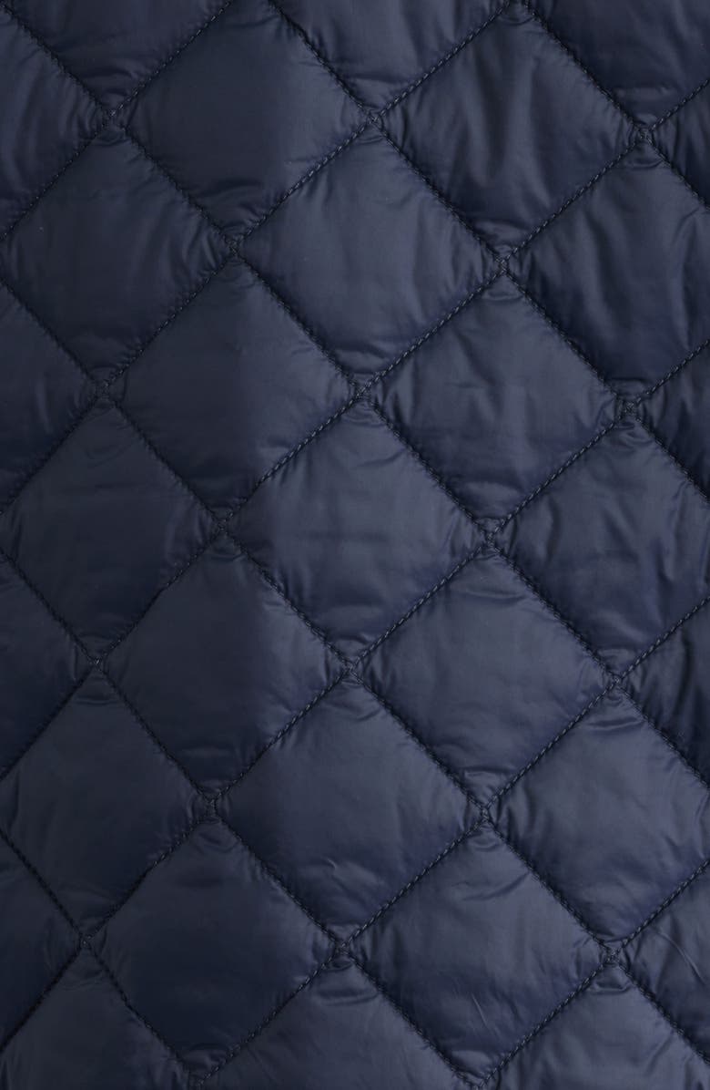 Barbour Tracker Diamond Quilted Jacket, Alternate, color, Navy