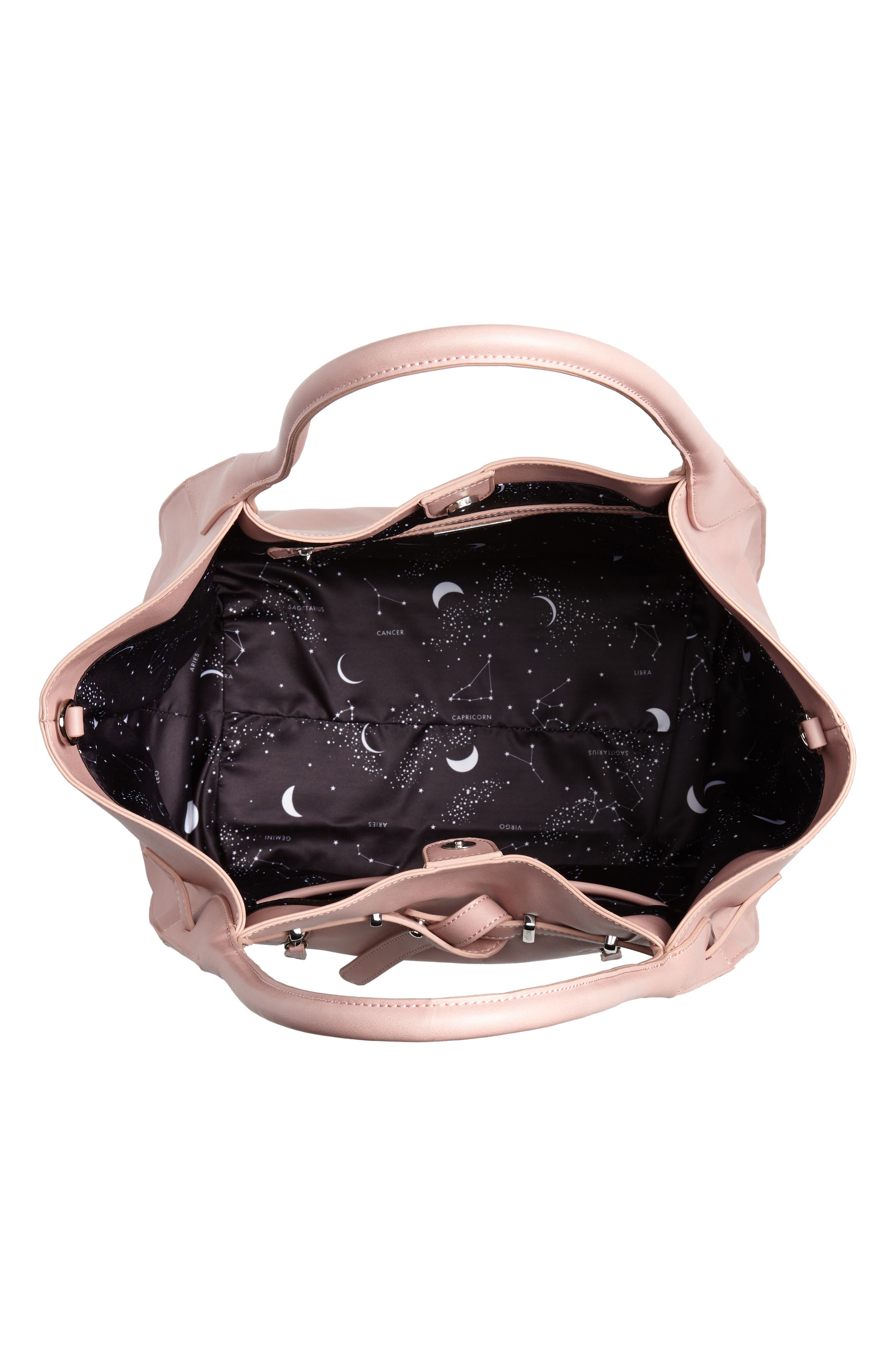 Malibu Skye Large Faux Leather Carryall Tote, Alternate, color, 