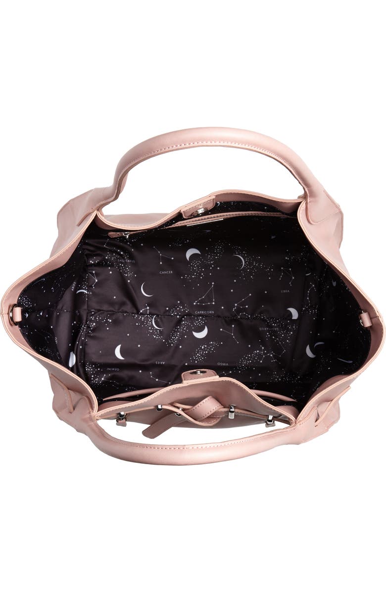 Malibu Skye Large Faux Leather Carryall Tote, Alternate, color,