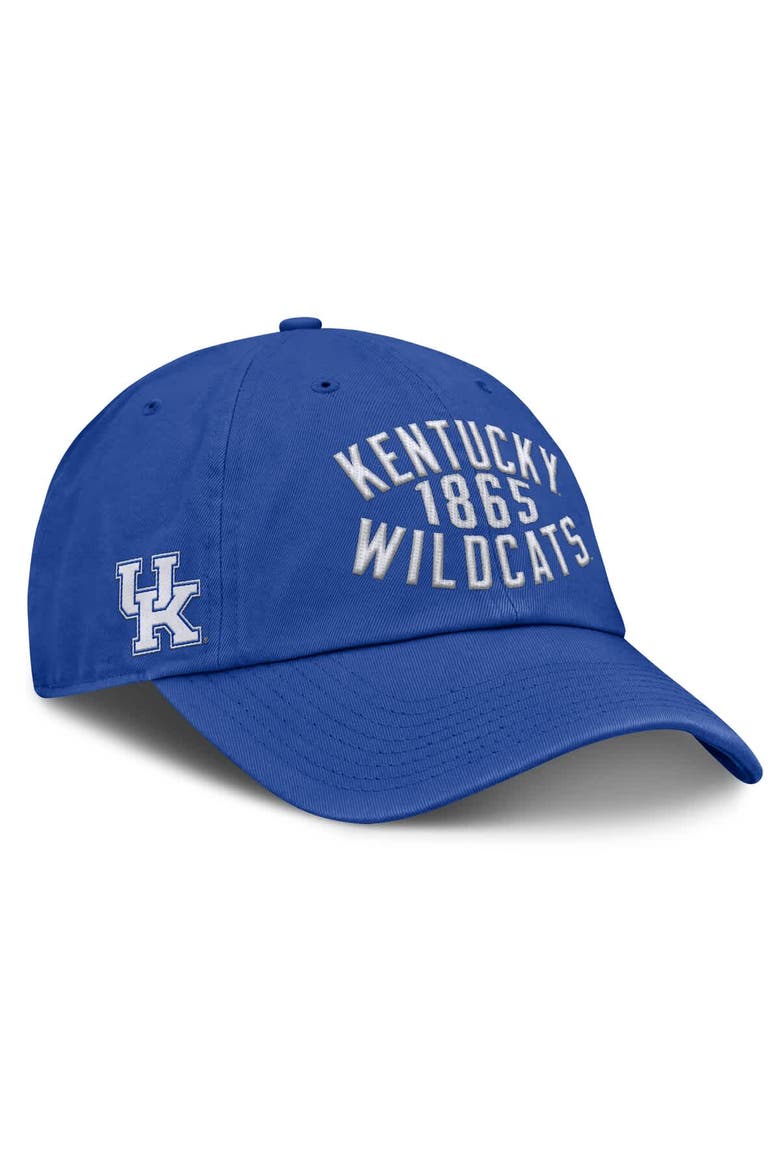 Men's Fanatics Royal Kentucky Wildcats Archer Adjustable Hat, Alternate, color, Royal