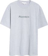 JW Anderson Embroidered Logo Cotton T-Shirt