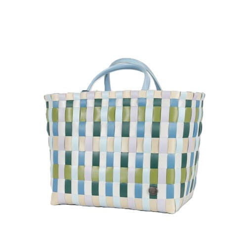 Handed By Multitone Recycled Plastic Shopper In Guacamole Mix