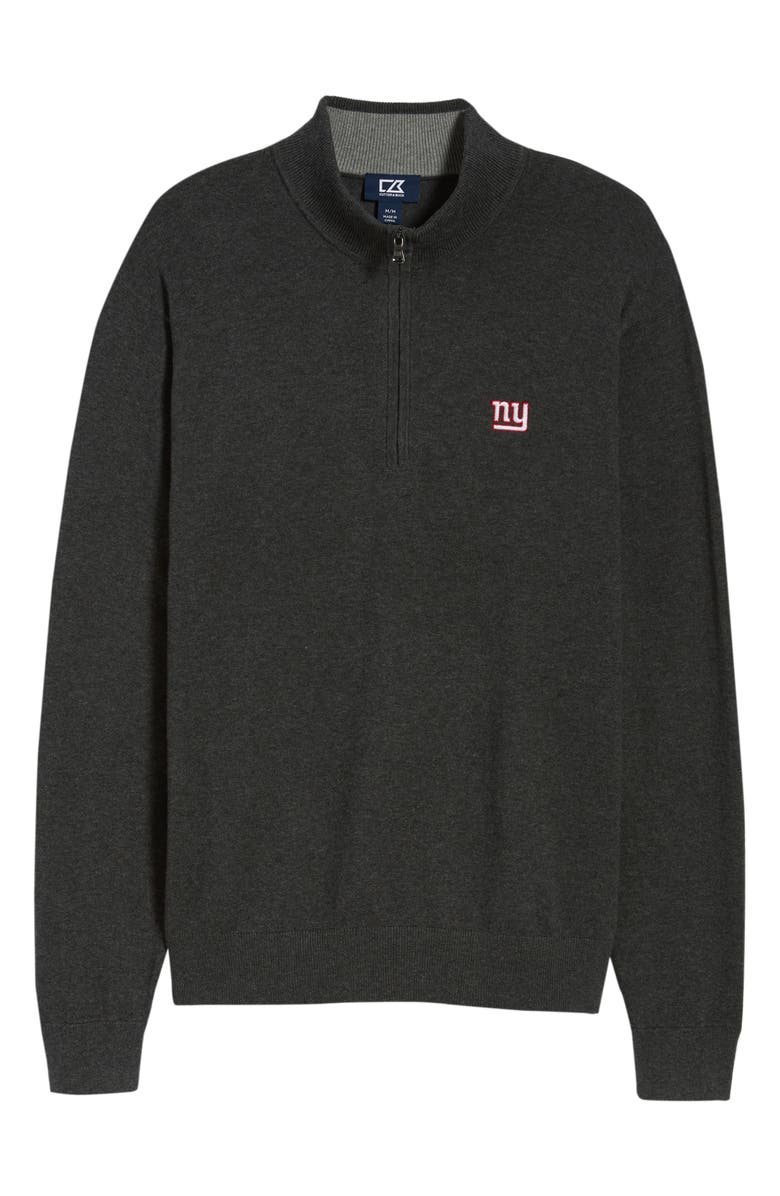 Cutter & Buck New York Giants - Lakemont Regular Fit Quarter Zip Sweater, Alternate, color, 