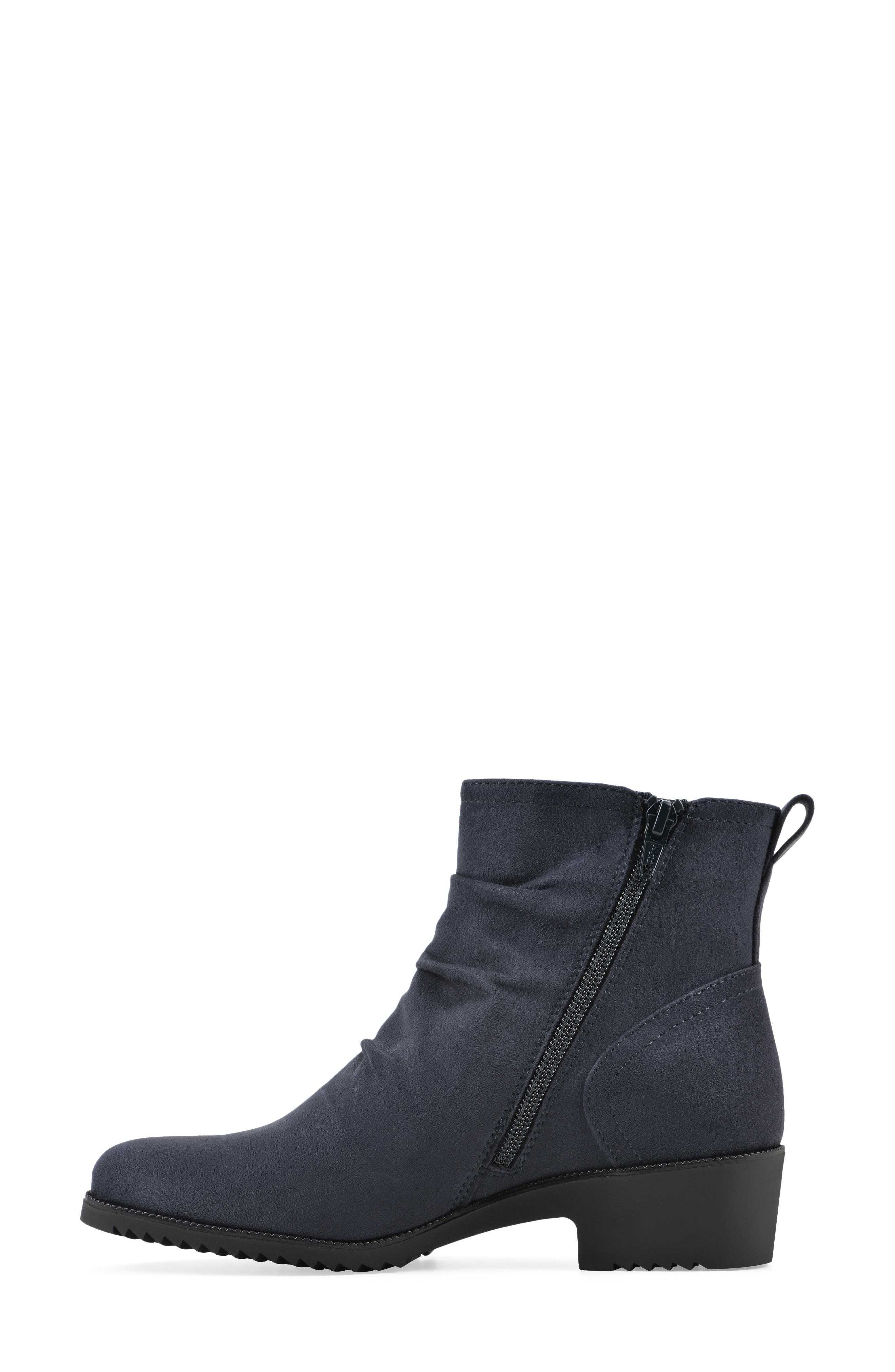 Durston Ankle Boot, Alternate, color, NAVY/ FABRIC