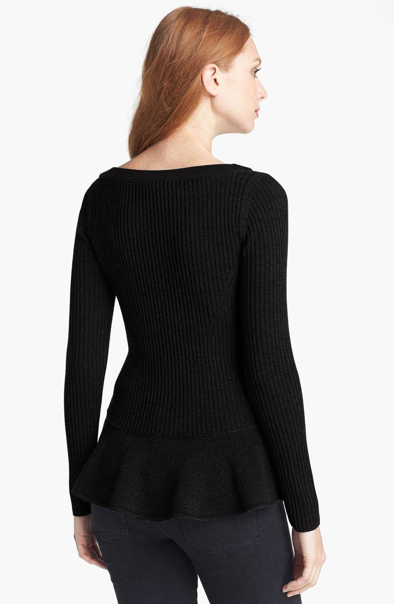Tory Burch 'Ramona' Merino Wool Sweater, Alternate, color, 