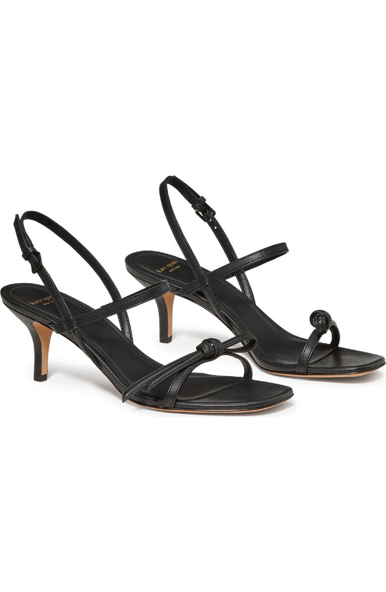 Kate Spade New York loop ankle strap sandal, Alternate, color, Black