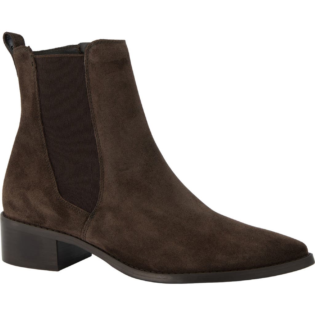 Paul Green Celina Pointed Toe Bootie In Brown