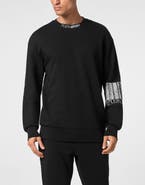 PLEIN SPORT Sweatshirt Ls Barcode Men
