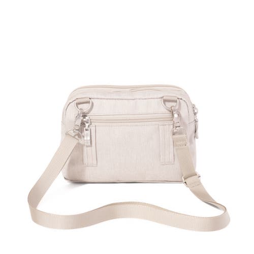 Baggallini Trifecta Rfid Wallet Crossbody Bag In Brown