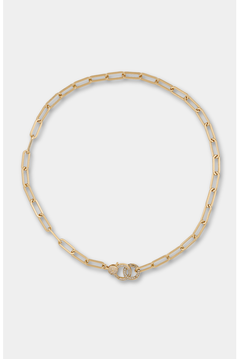 Jane Pave Lariat Convertible Link Chain, Main, color, Gold